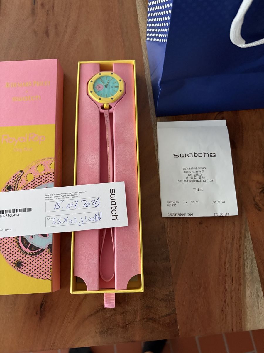 Swatch Uhren: Swatch Royal Pop OTG – Neu und originalverpackt aus Zürich von capstrading