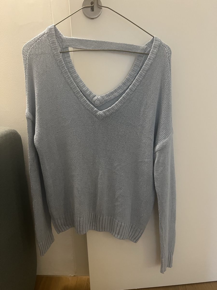 Maglioni & Felpe: Feel The Piece Terre Jacobs Pullover Pulli open back sweater – Usato da Ebmatingen venduto da dartim