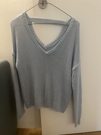 Feel The Piece Terre Jacobs Pullover Pulli open back sweater