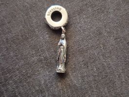 Silber Charm Madonna +Garantie