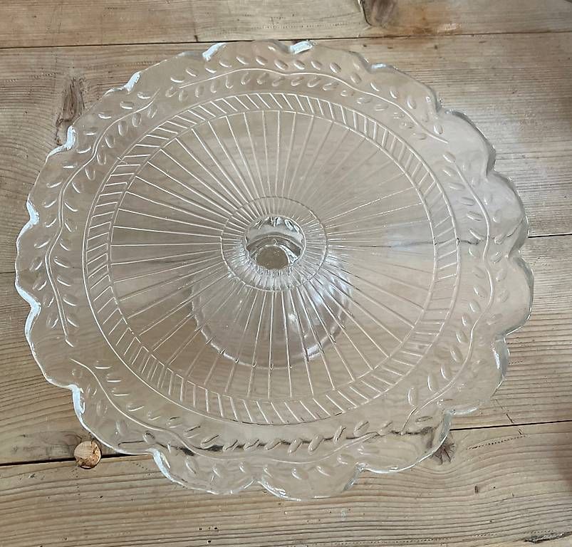 Piatti di portata: Tortenteller - Etagère - Glas – Usato da Winterthur venduto da pompea 2