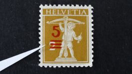 Aufdruck nach rechts + oben verschoben SBK  147**  76