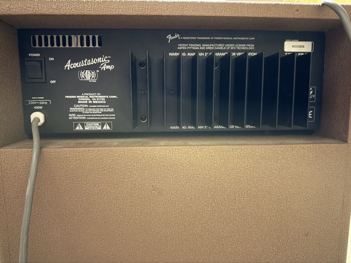 Fender Verstärker: Fender Acoustasonic SFX – Gebraucht aus Collonge-Bellerive von Vintageloverz 3
