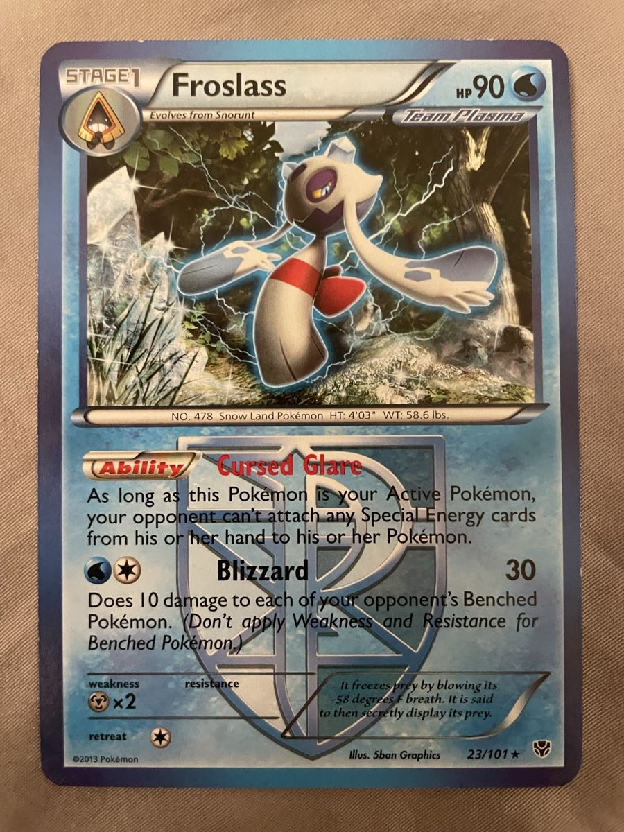 Pokémon Sammelbilder & Trading cards: Froslass – Gebraucht aus Hergiswil NW von rob_bmm8