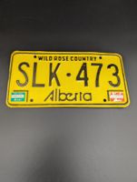 Kanada Nummernschild Alberta – Wild Rose Country – Top-Zusta