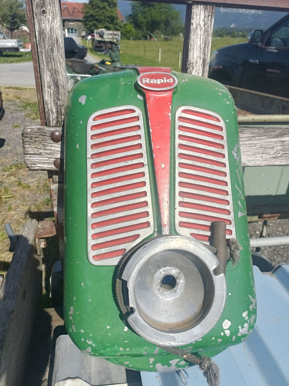 Motosacoche  Motori: Frontmaske zu Rapid Spezial  – Usato da Gams venduto da Hufschmiedth