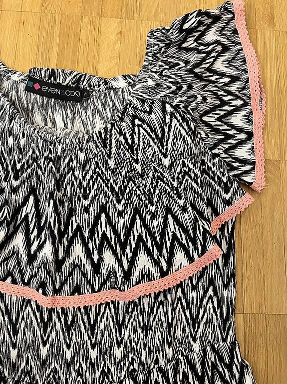 Jumpsuits: Schwarzer-weisser Jumpsuit von even&odd  – Gebraucht aus Urdorf von Marybyii 2