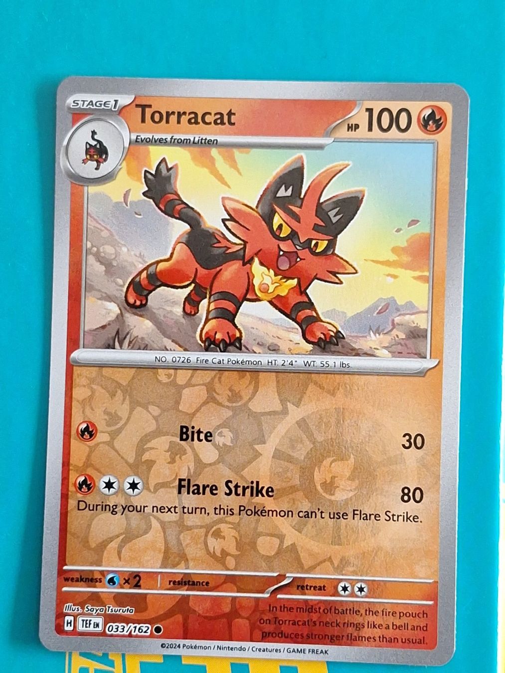 Pokémon Carte collezionabili: Torracat - Pokemon Temporal Forces Reverse Holo - #2.6 – Usato da Altstätten SG venduto da GGsGameshop