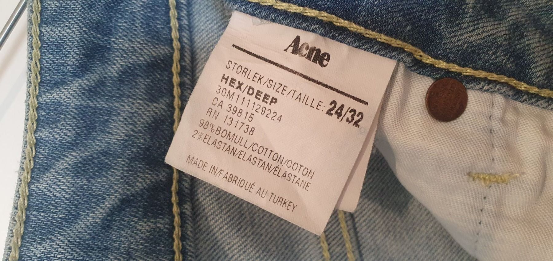 Acne Studios Jeans: Acne jeans – Usato da Zürich venduto da Annacw 2