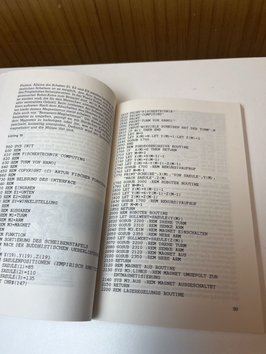 Bücher: Fachbuch Robotik mit dem Homecomputer J.P.M. Steeman gebrauc – Gebraucht aus Dettighofen von Moshop 6