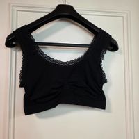 C&A Lingerie Bustier BH Top Schwarz Spitze XXL