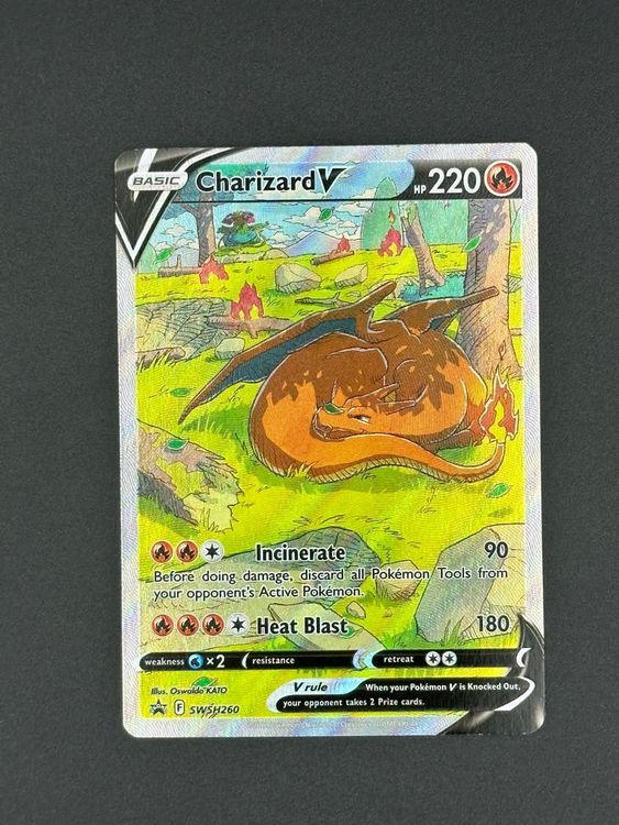 Charizard V Alt Art Promo UPC SWSH260 EN ab 1.- (Gebraucht) in ...