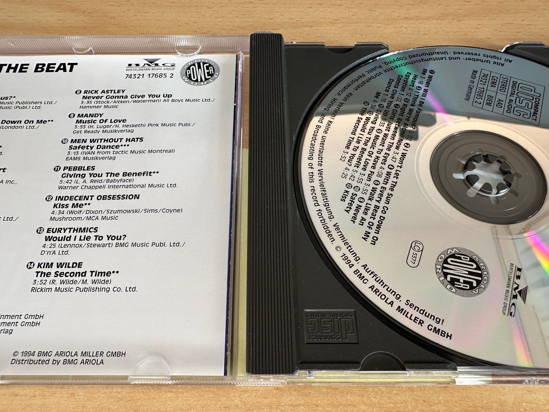 CD: Various – Meet The Beat – Usato da Rikon im Tösstal venduto da Alpenmutz 2