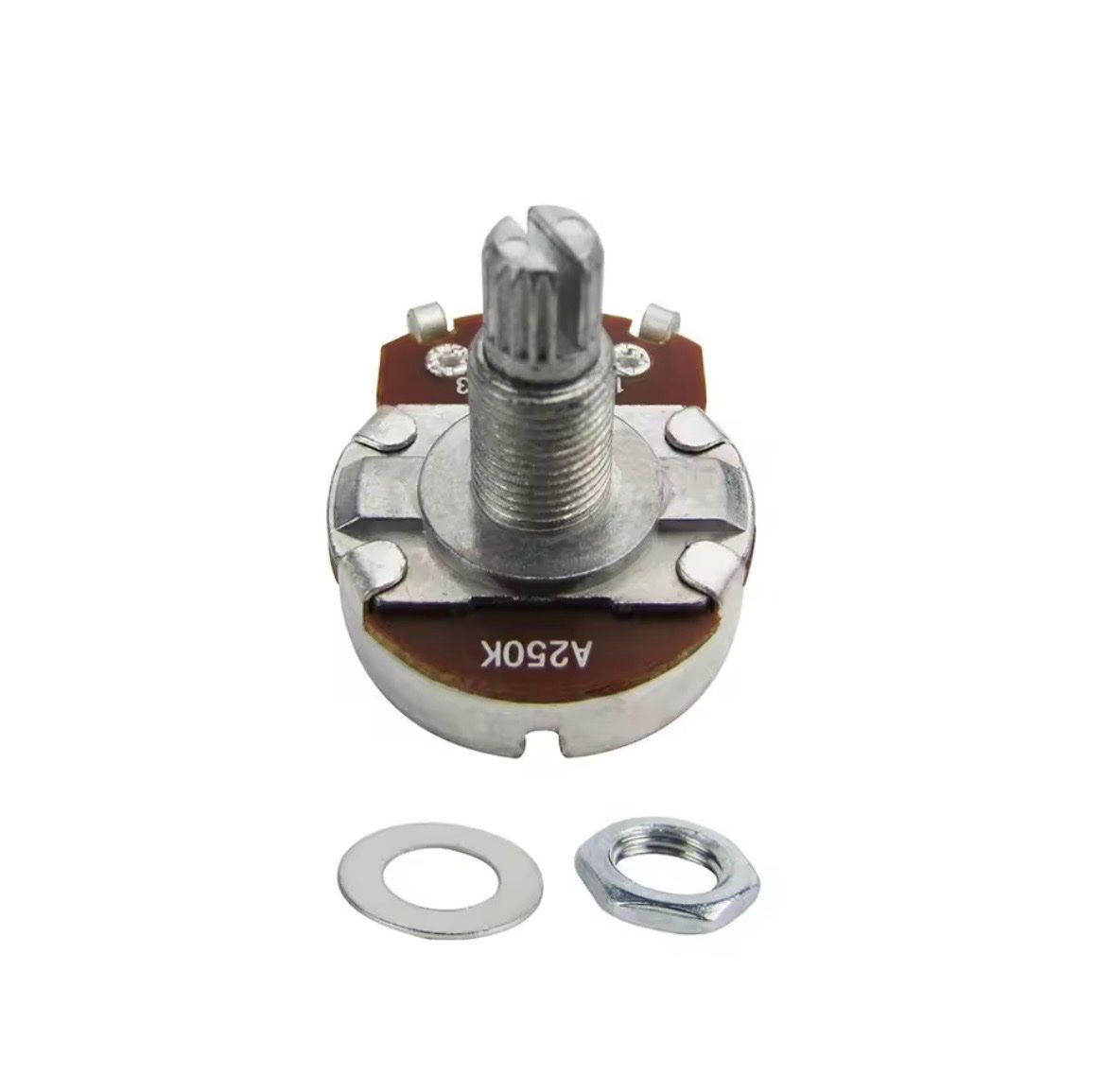 Componenti elettronici: B250 Long Shaft Gitarrenpotentiometer Linear – Nuovo e nell'imballaggio originale da Luzern venduto da MusikElektronikShop 1