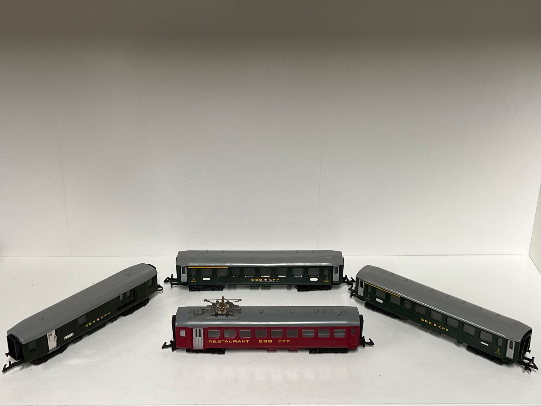 Wesa Modellini di ferrovie: Konvolut Wesa SBB CFF – Usato da Geroldswil venduto da TopTrain54 1
