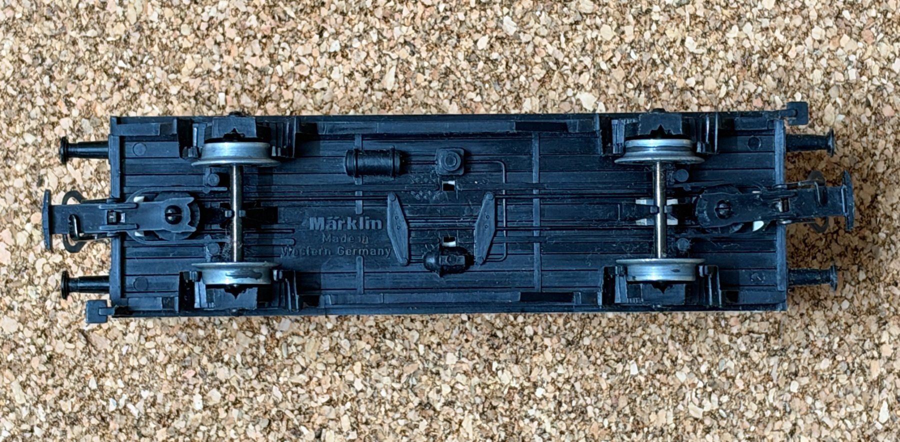 Märklin Modellini di ferrovie: Märklin Güterwagen Container "Märklin Digital" – Usato da Bülach venduto da Ruedimax 2