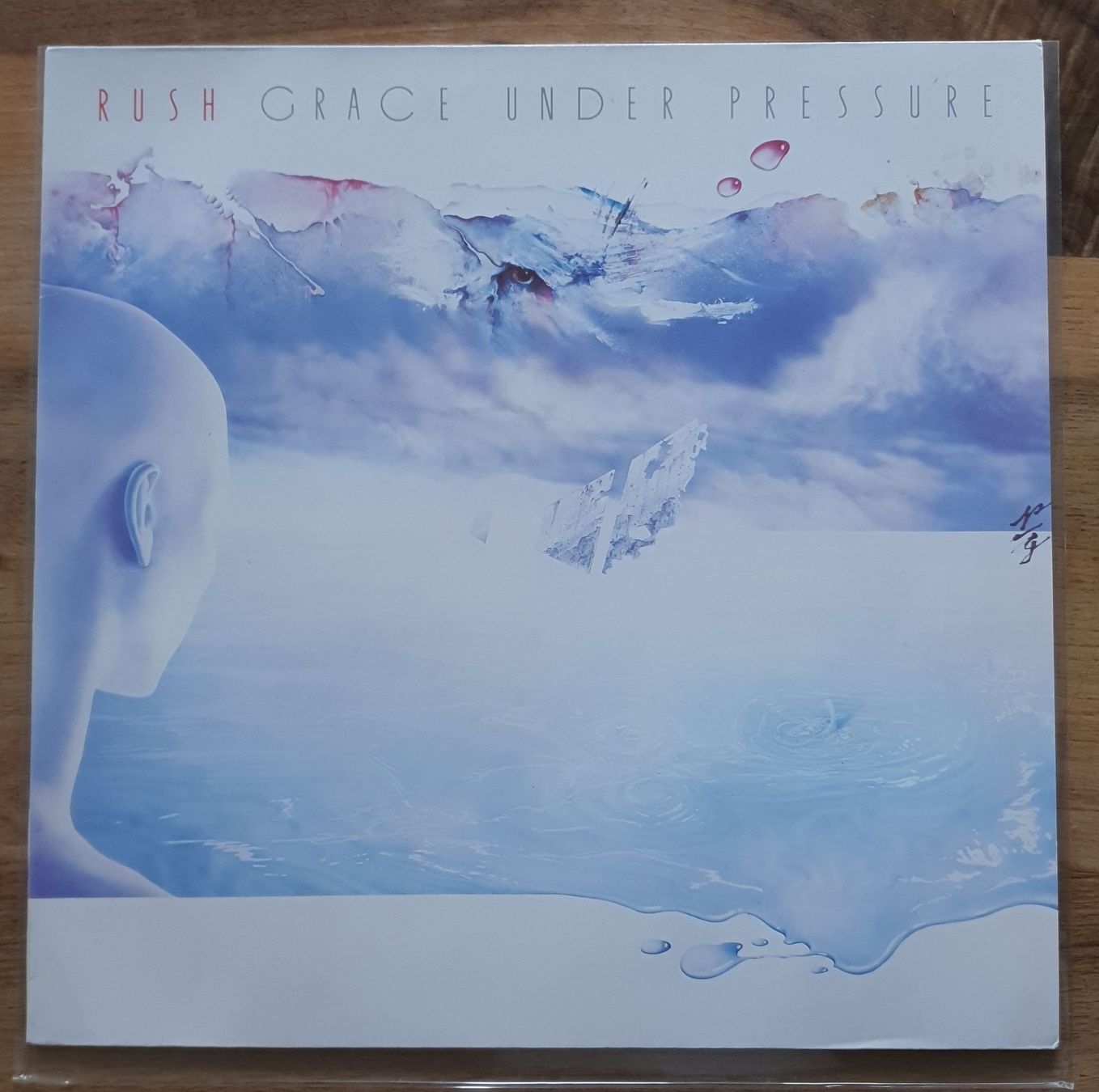 Dischi in vinile: Rush Grace Under Pressure LP guter Zustand – Usato da Sirnach venduto da dimitri1963
