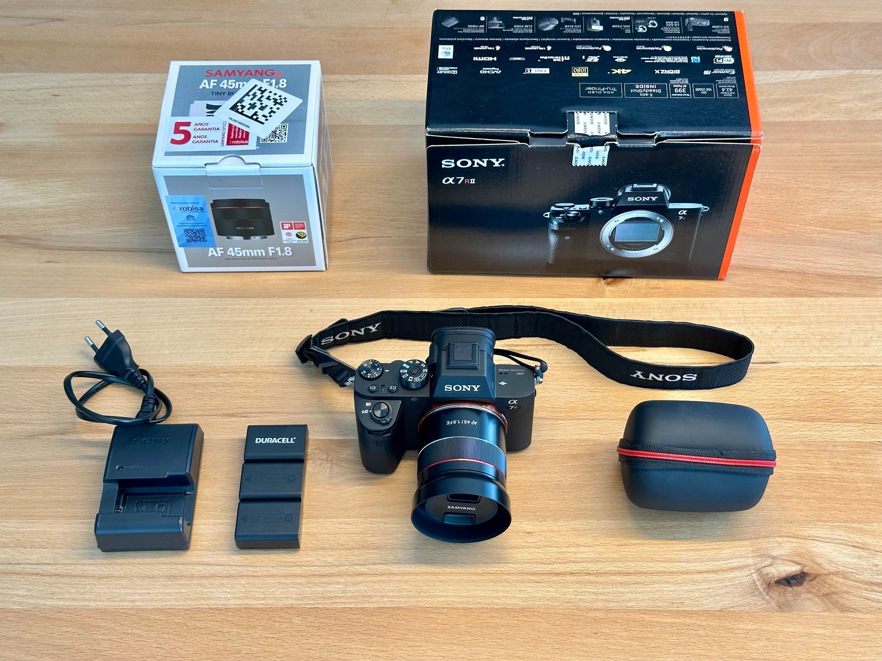 Sony Kamera: Sony A7 Rii + Samyang AF 45 1.8 – Gebraucht aus Näfels von Petar.iphone