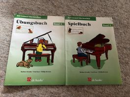 2x Klaviernotenbücher - Spiel- & Übungsbuch Band 4