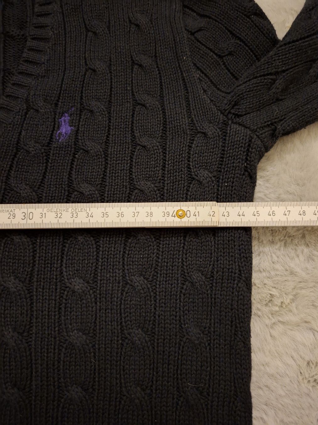 Ralph Lauren Maglioni & Felpe: Pull en maille torsadée Ralph Lauren Sport - Taille M - 100% – Usato da Renens VD venduto da ser_j2fn 1