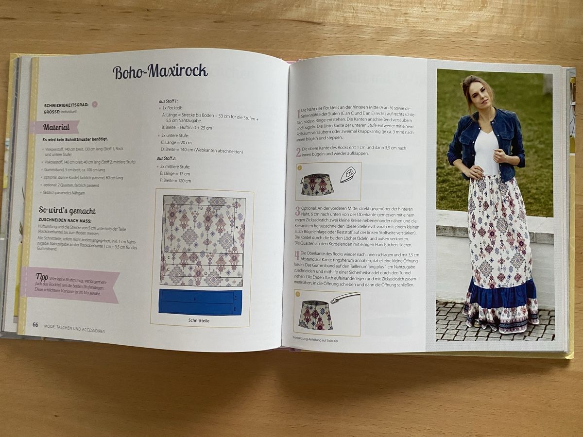 Libri: Alles selbst genäht mit Schnittmusterbogen in Originalgrösse – Usato da Schwarzenburg venduto da Michellu 8