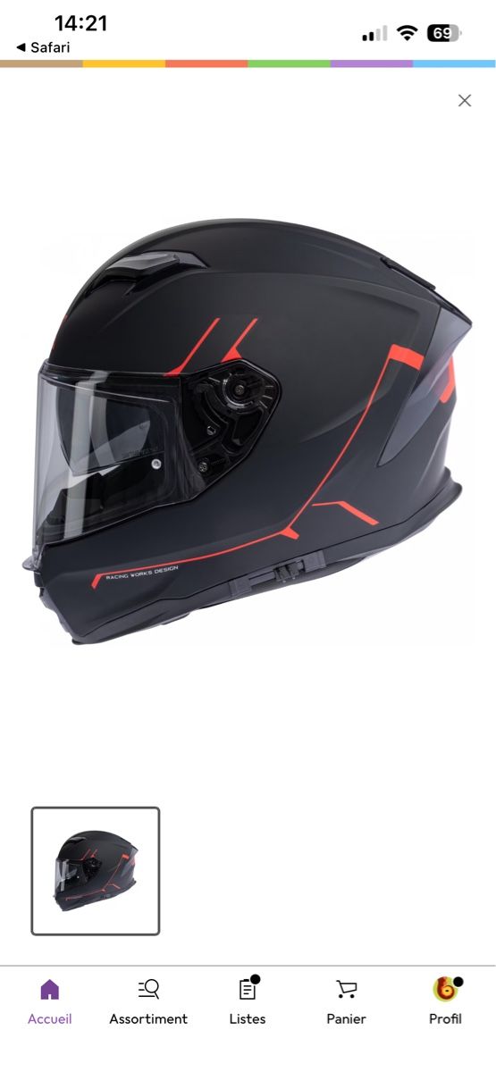 Caschi & visiere: Casque moto intégral – Nuovo e nell'imballaggio originale da Broc venduto da Biboune3