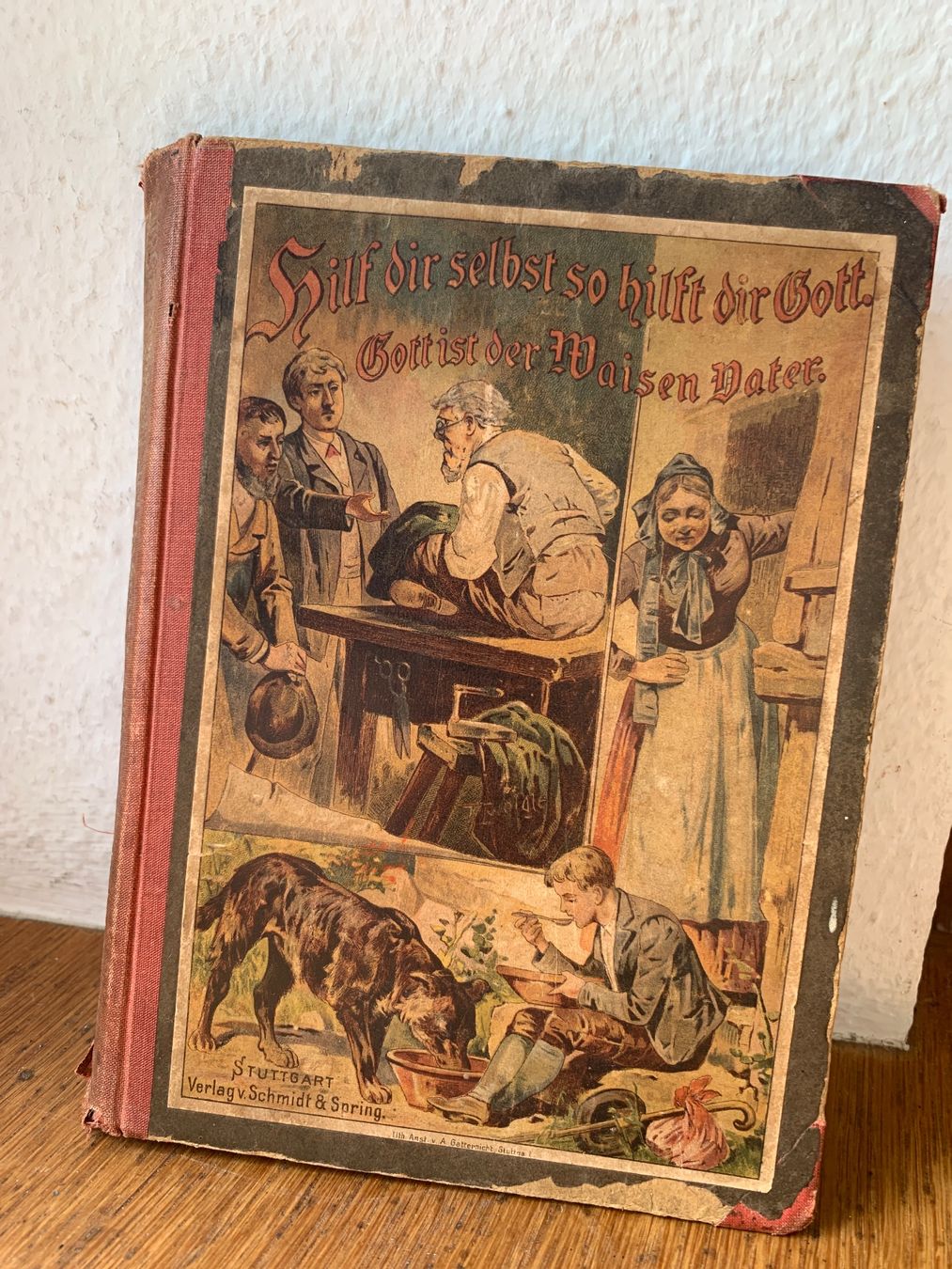 Bücher: Antikes Buch: "Hilf dir selbst, so hilft dir Gott" – Gebraucht aus Richterswil von Moii89