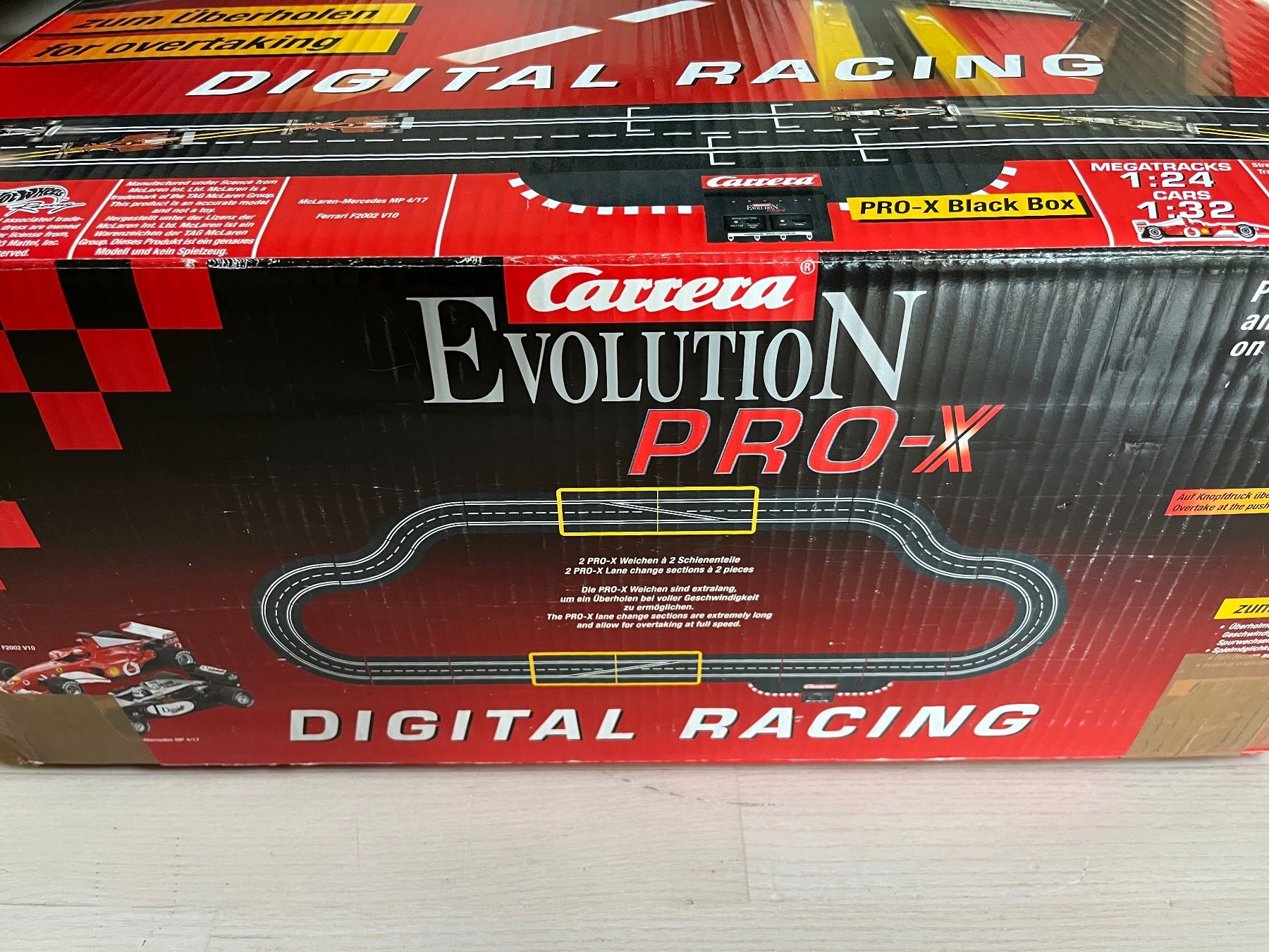 Carrera Piste: Carrera Evolution Pro-X Digital Racing + Zubehör – Usato da Buchs ZH venduto da rc-indoorbahn 1