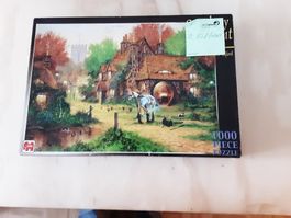 Puzzle mit Fehlenden Teile