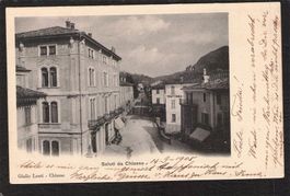 Saluti da Chiasso TI , gel. 1905