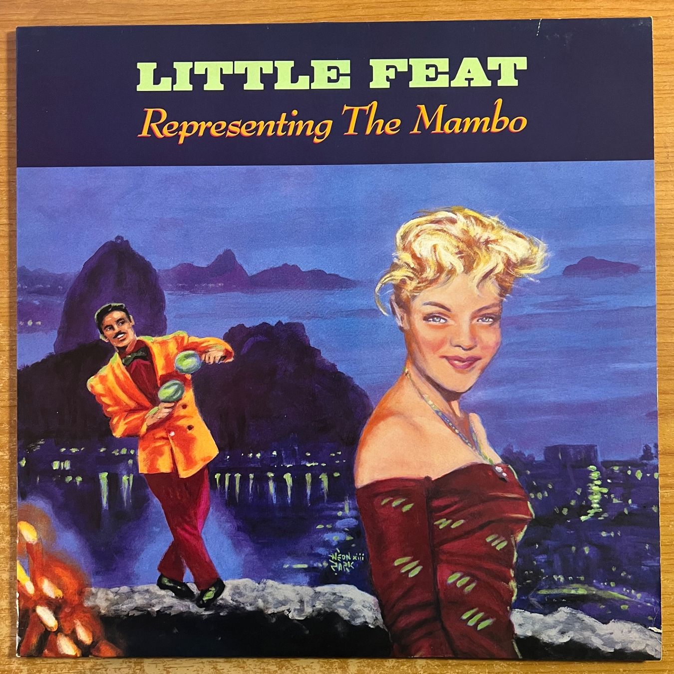 Vinyles: Little Feat - Representing The Mambo / 1. EU-Press. 1990 TOP – D'occasion à Gais par soundcave57