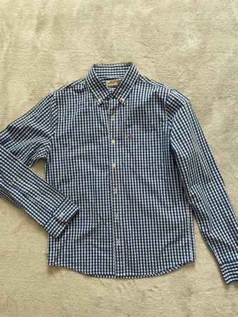 Chemise Hollister à carreaux en cotton- Taille S 👕☀️