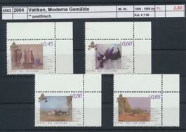 2004 Vatikan, "Moderne Gemälde", ** postfrisch