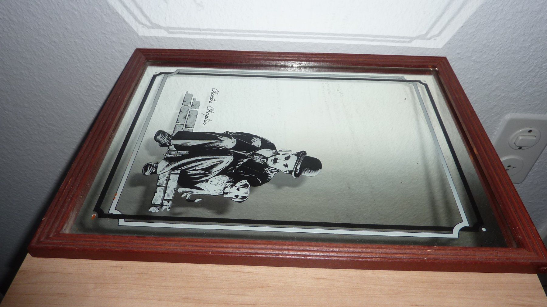 Foto & Immagini: glas bild charles  chaplin – Nuovo (secondo la descrizione) da Füllinsdorf venduto da pmarkus 4