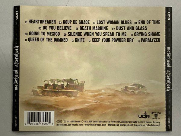 CD: CD Motörhead - Aftershock (2013) – Usato da Möriken AG venduto da mineralia 1
