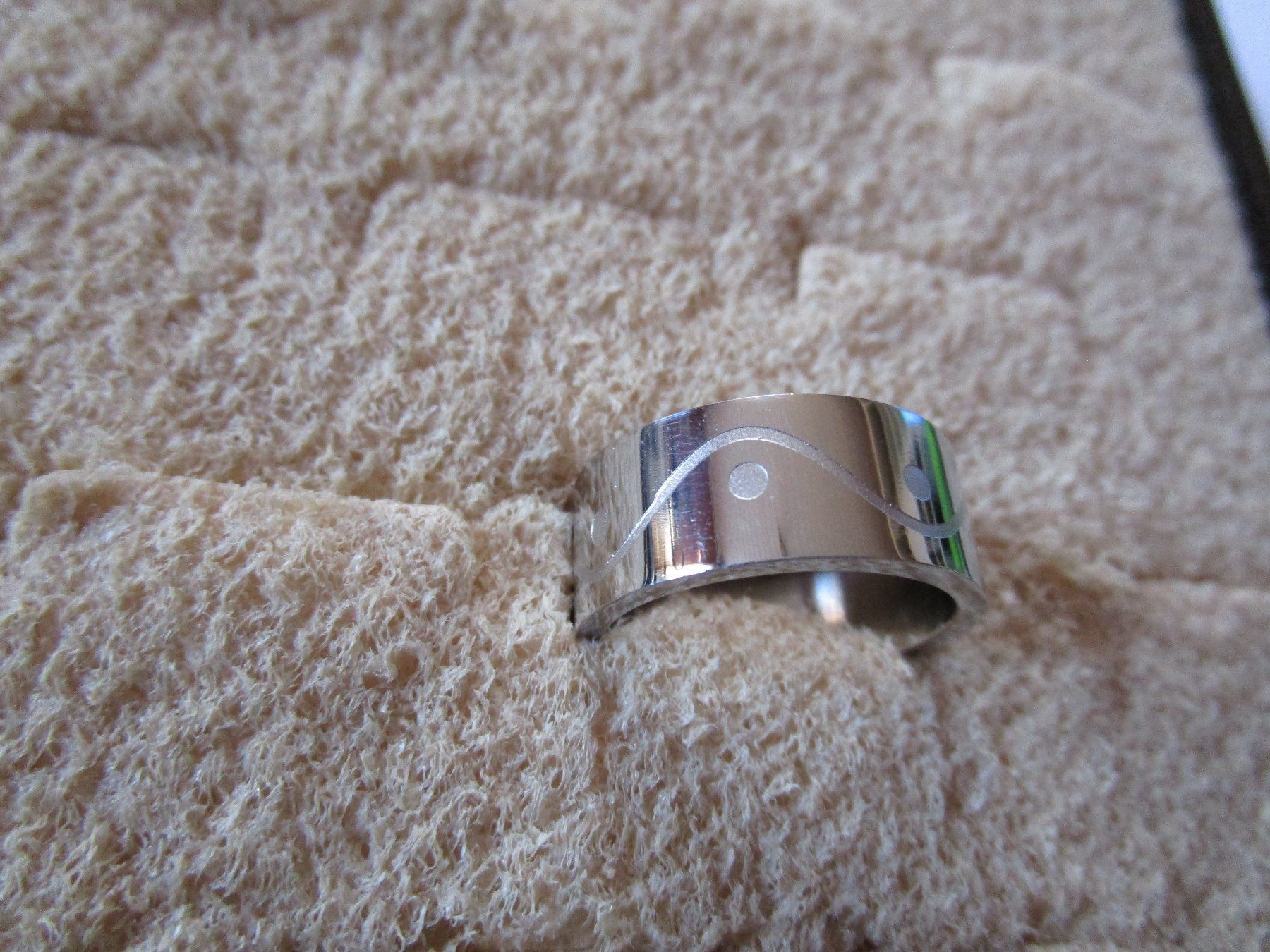 Ringe: Edelstahlring Damen Gr. 54 – Gebraucht aus Ursenbach von gruenblau 1