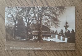 Chaumont, La gare et tour d'observation 1921, nach Liestal