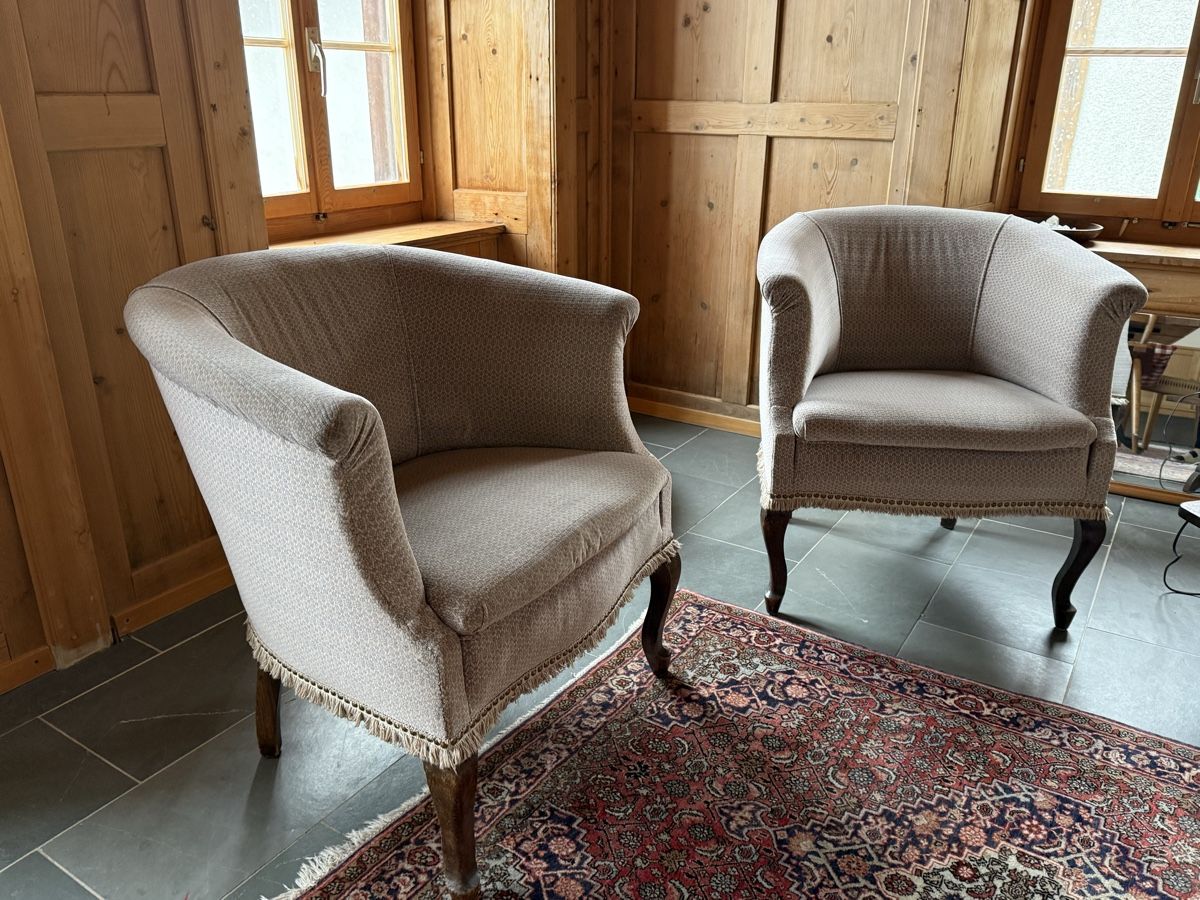Poltrone: Sessel, Biedermeier – Usato da Zürich venduto da specialized01