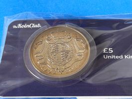 UK - 5 Pounds - Elizabeth II (Platinum Jubilee) 2022 Card