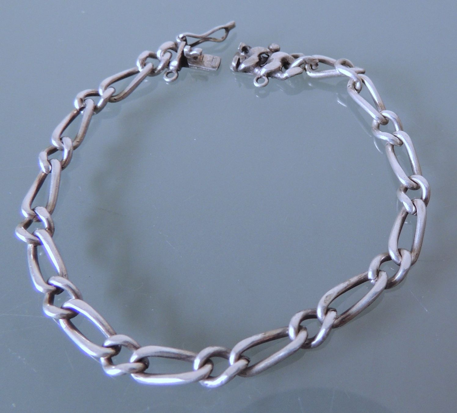 Armbänder & -reifen: Silber 925 Armband 19,5 cm / 4 mm – Gebraucht aus Waldenburg von schaller707