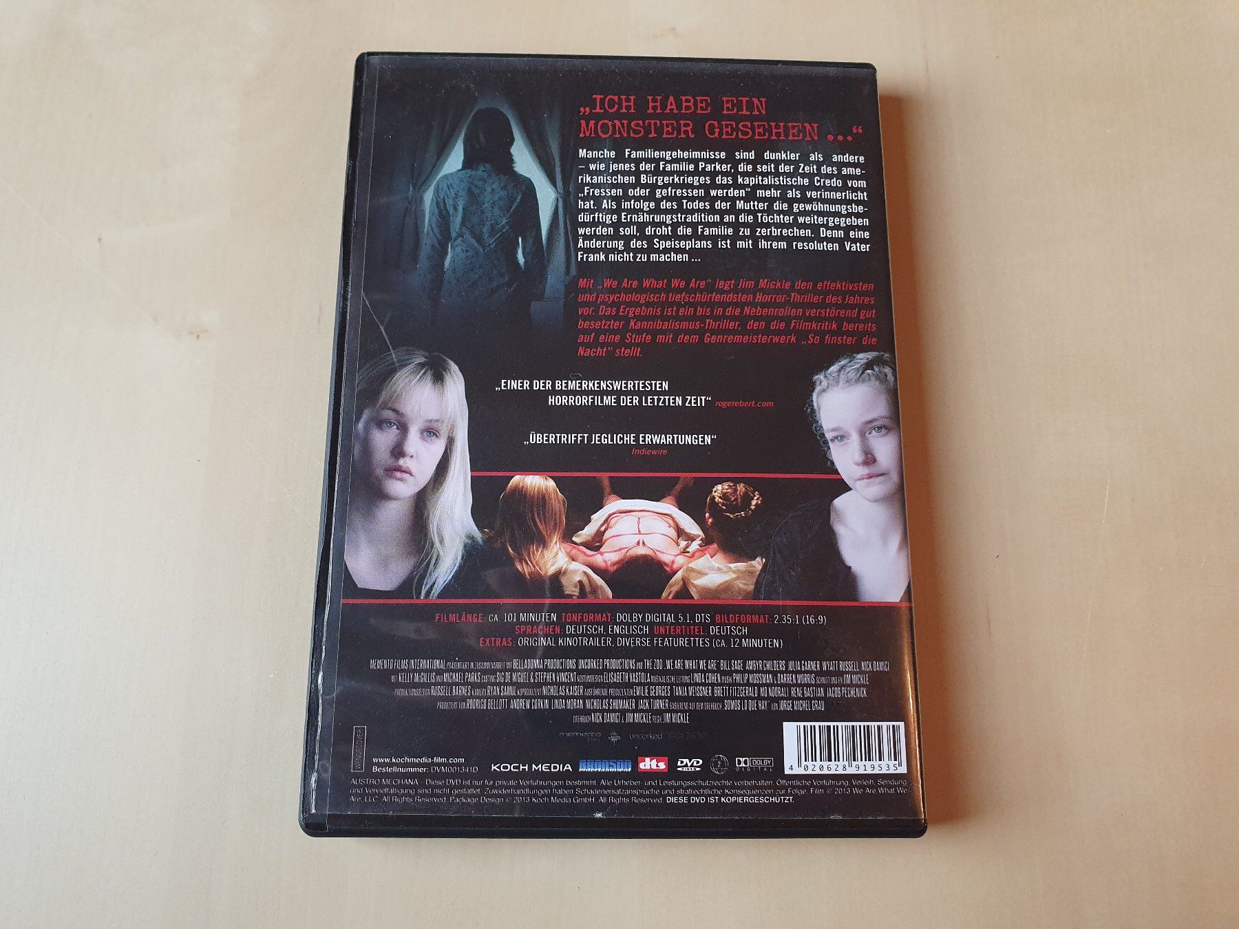 Tutti i DVDs: We are what we are – Usato da Stansstad venduto da collectorsshop 1