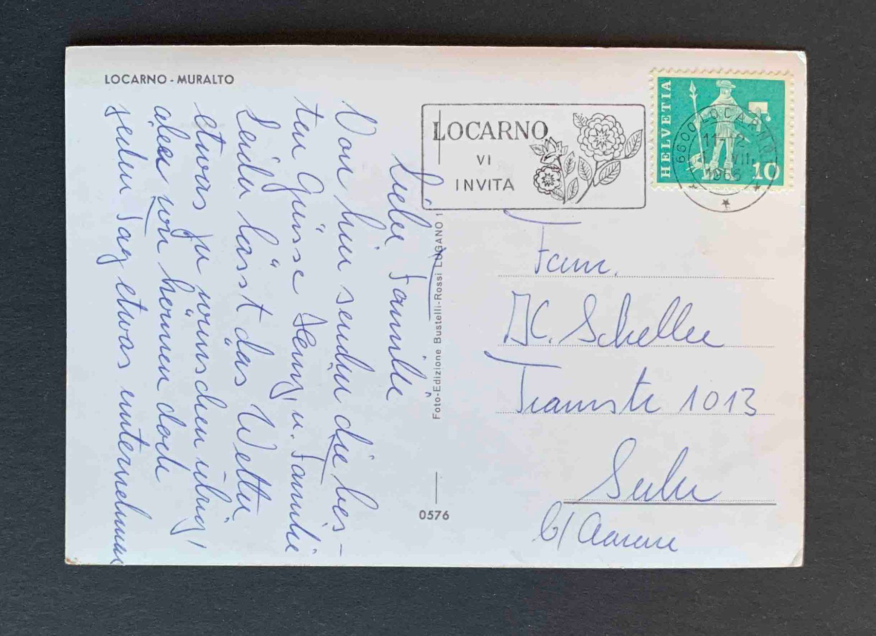 Cartes postales: AK Locarno Muralto – D'occasion à Goldau par artelier1 1