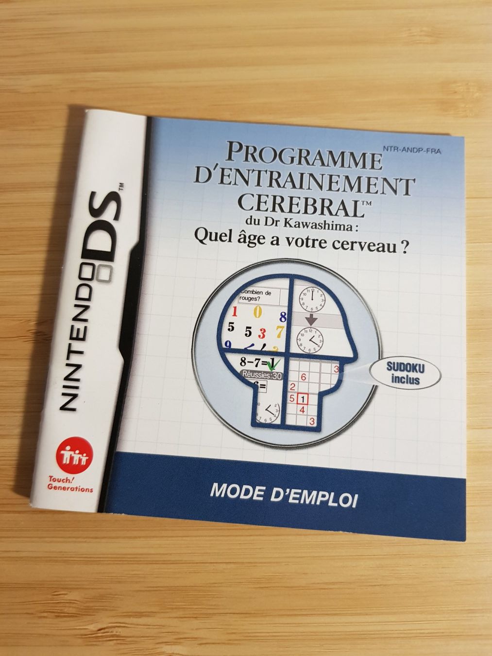 Nintendo Giochi: Spielanleitung Gehirnjogging NDS – Usato da Münchenstein venduto da 2DGames