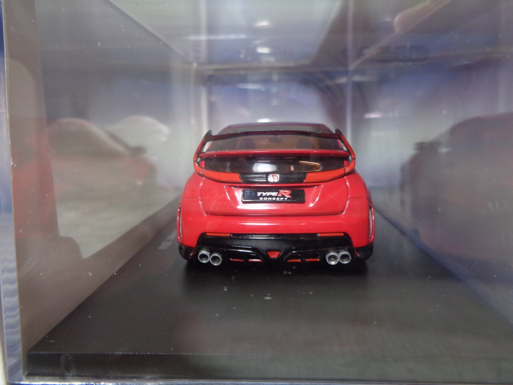 Honda Modellini d'auto: Ebbro 1:43 Honda Civic Type R 2014 – Nuovo e nell'imballaggio originale da Reconvilier venduto da rallycar 3