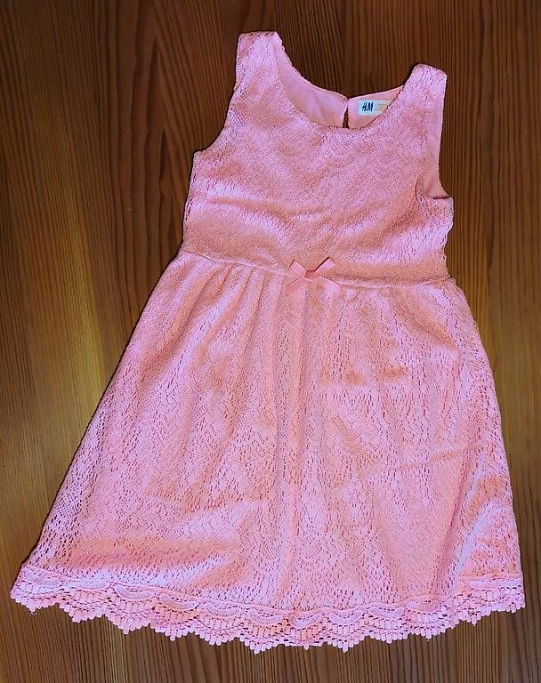 Vestiti & Gonne: Sommerkleid mit Spitze 134/140 – Usato da Detligen venduto da ras_7ksp