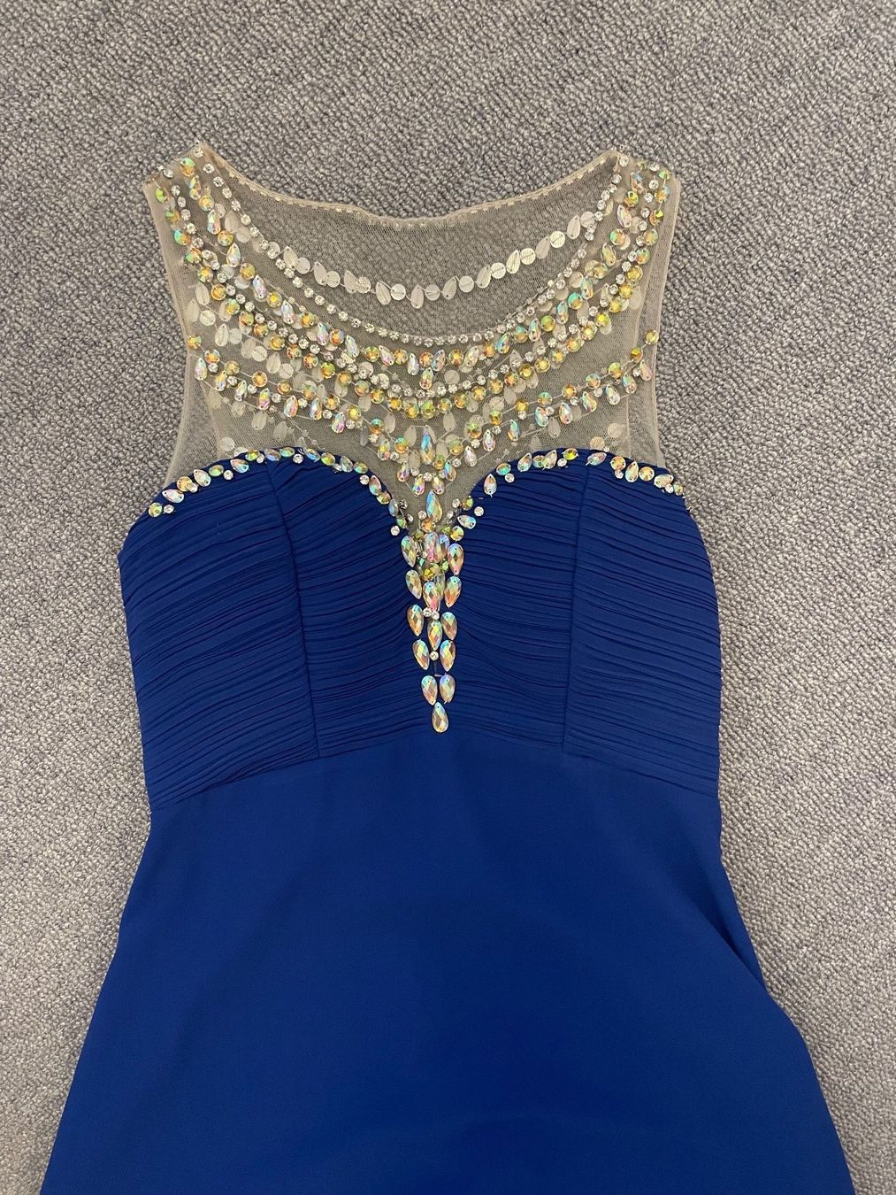Vestiti: Elegantes Abendkleid mit Strass blau Gr. S – Nuovo (secondo la descrizione) da Münchenstein venduto da nel_57mj 6