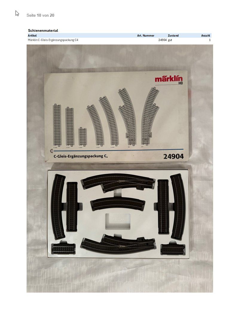 Märklin Modelleisenbahnen: Modelleisenbahn Spur H0, AC Digital – Gebraucht aus Freidorf TG von Angel_77 7