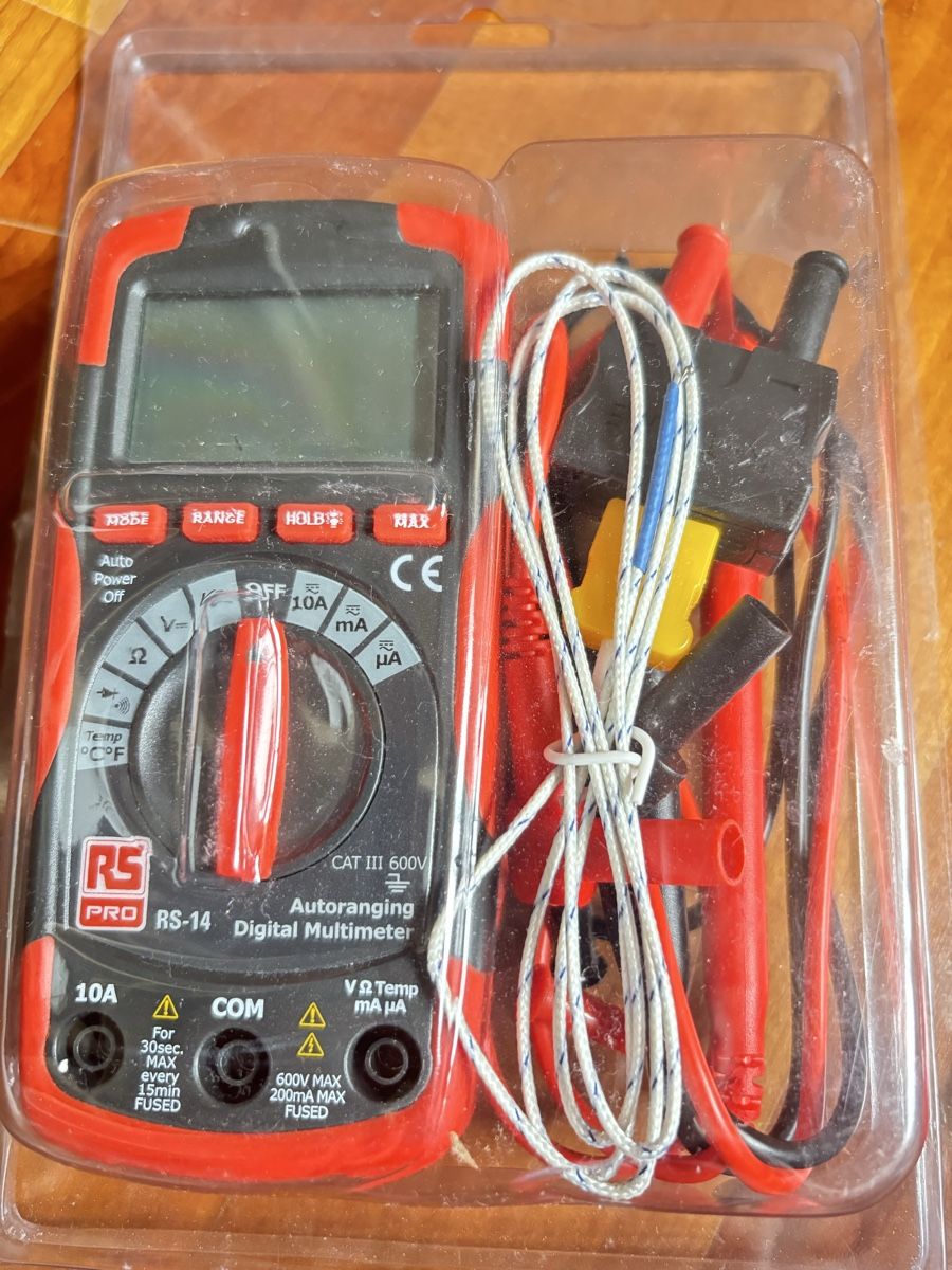 Mesurer: Multimeter RS PRO RS-14 – Neuf (Voir description) à Hombrechtikon par bru_7mmt 1