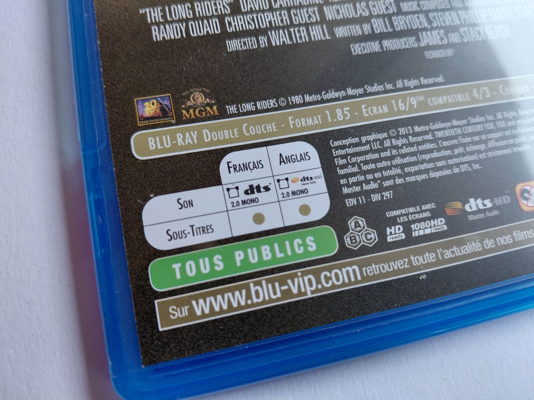 Tutti i DVDs: LE GANG DES FRERES JAMES – Usato da Denges venduto da Hellboy10 2