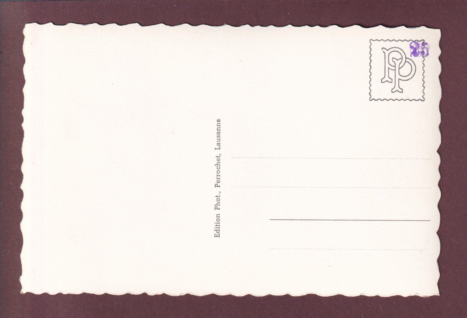 Cartoline postali: ROMONT vu d'avion – Usato da Pully venduto da nicecards 1
